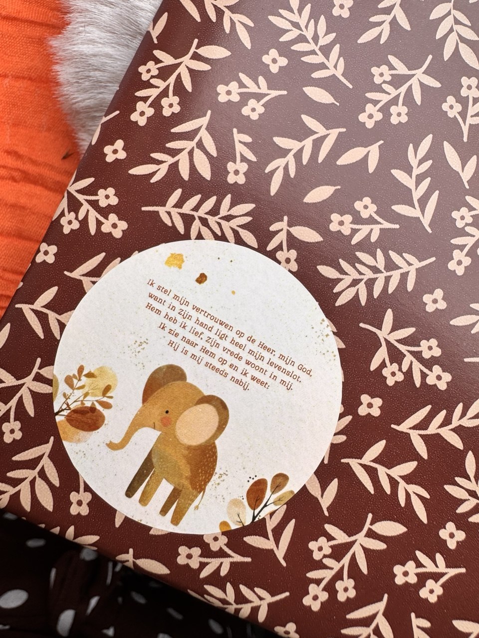 Stickers ''Ik stel mijn vertrouwen op de Heer'' || 8 stuks || 50mm