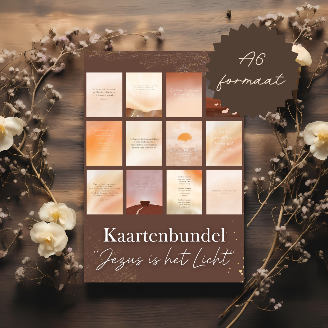 Kaartenbundel || Jezus is het Licht