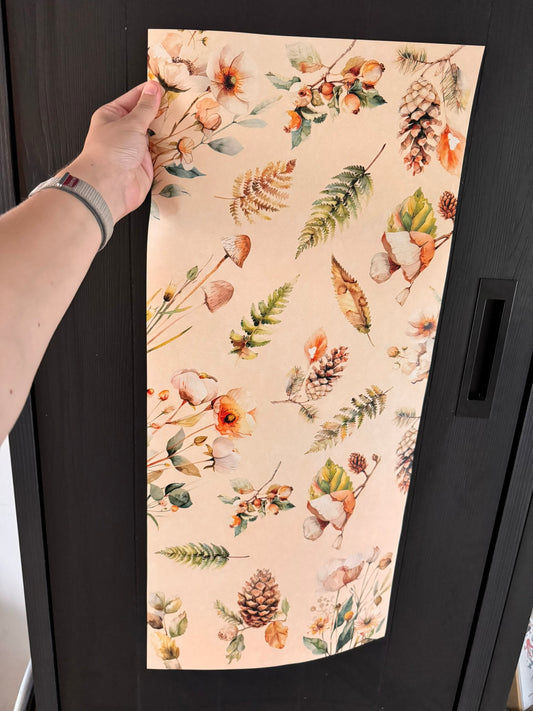 Inpakpapier in herfstthema | 30 × 70 cm