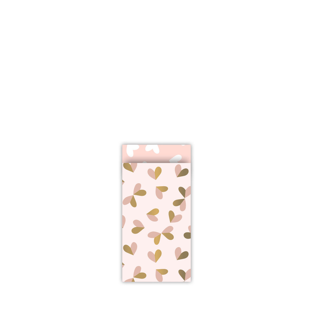 6 cadeauzakjes ''Butterfly Hearts'' || 7x13cm
