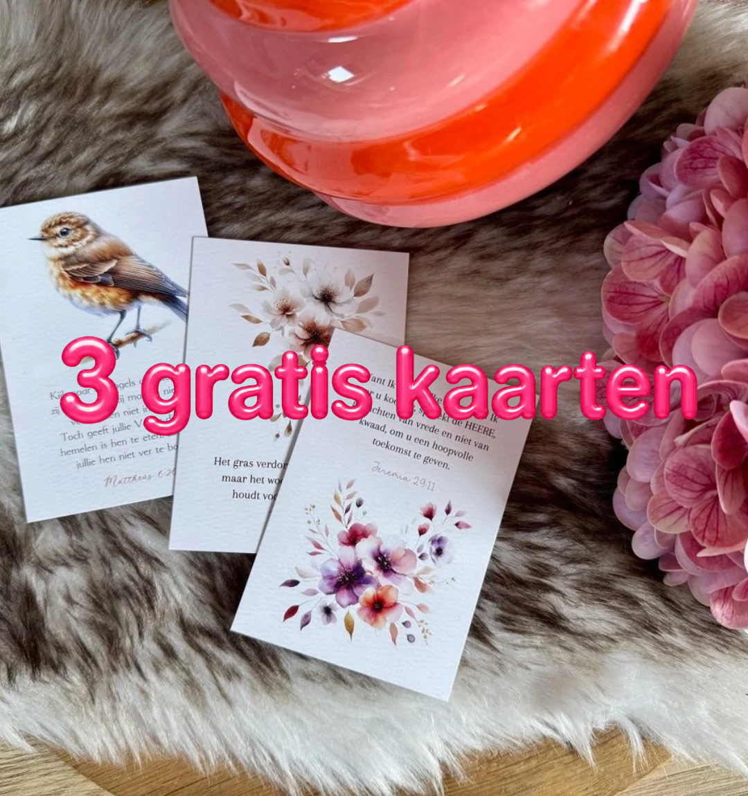 3 Gratis Evangelisatiekaarten