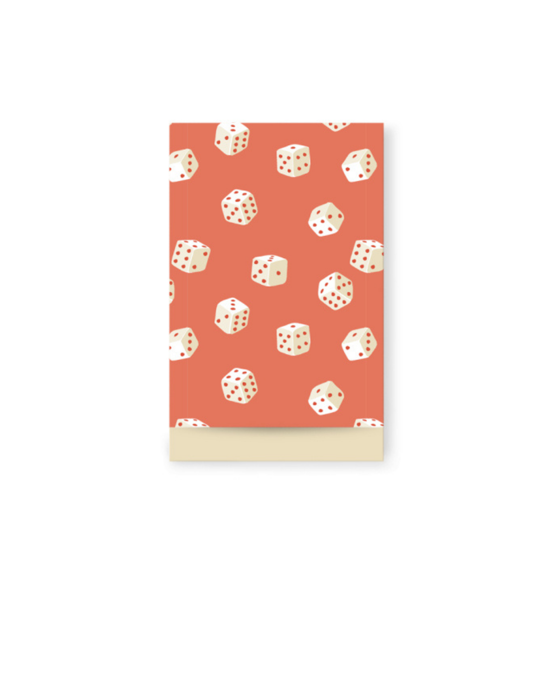 4 cadeauzakjes ''Roll the dice'' || 12x19cm