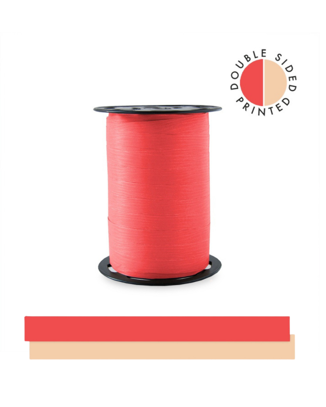 Paporlene lint dubbelzijdig | 10mm | 3m per rol | diverse kleuren