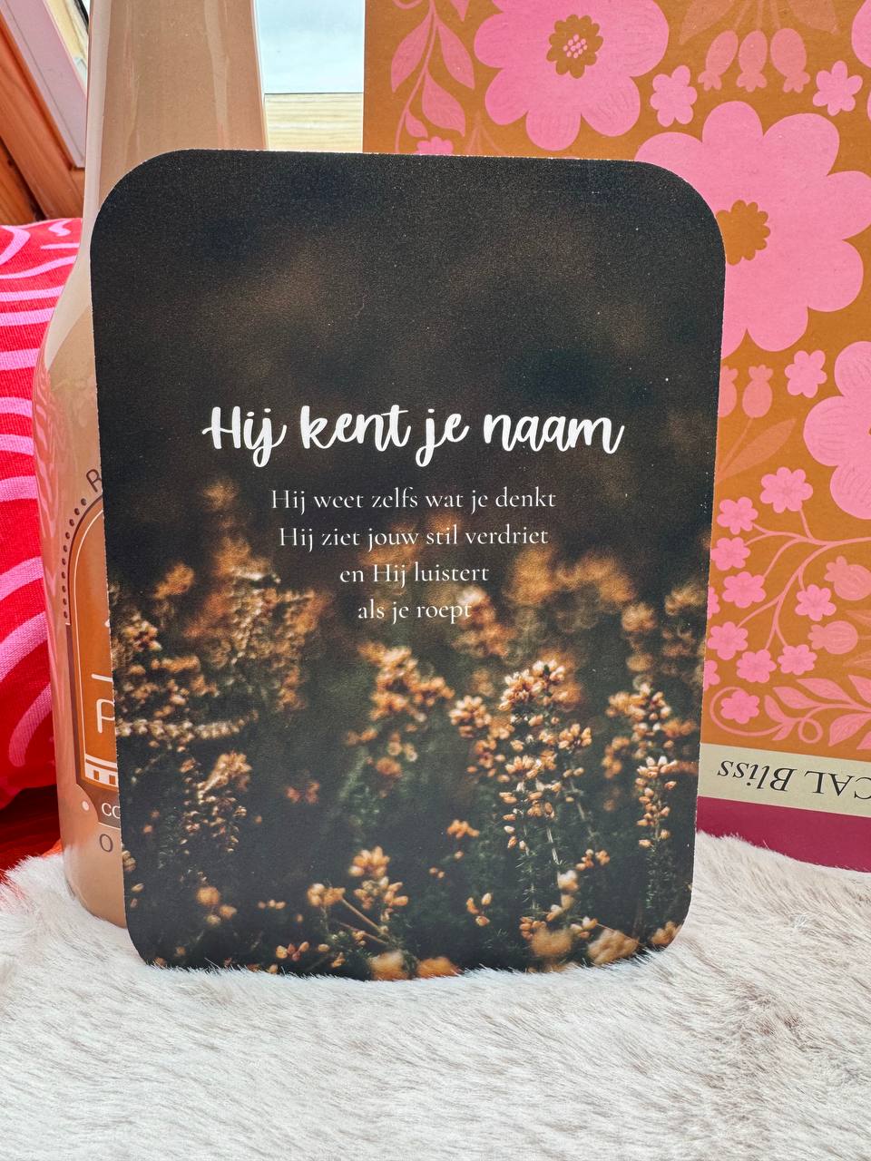 Christelijk kaartbord (beschrijfbaar) | 12×17cm of 15×15cm | diverse teksten