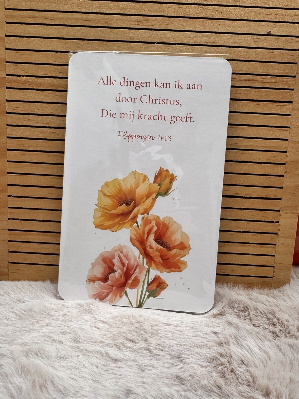 Christelijk kaartbord (beschrijfbaar) | 12×19cm | diverse teksten
