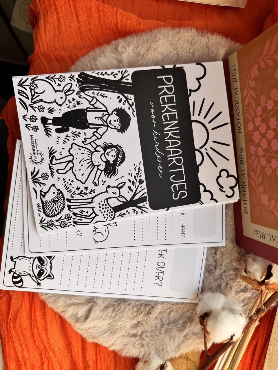 Prekenkaartjes voor kinderen || A5 formaat, stevig papier