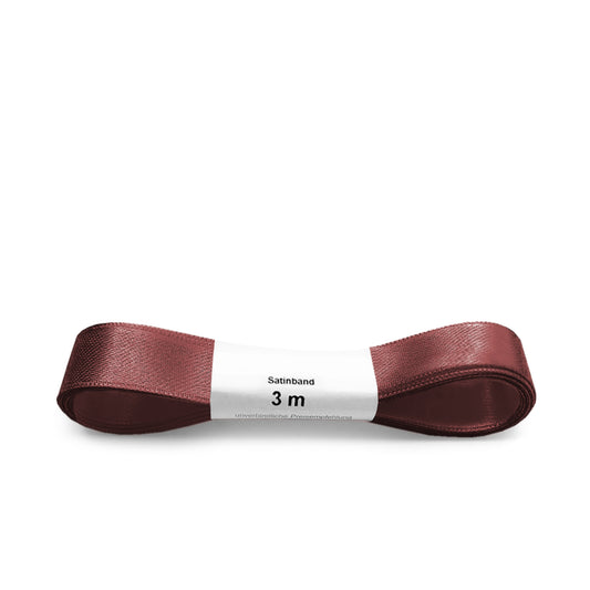 Satijnlint 15mm | 3m per rol | Keuze uit 4 kleuren