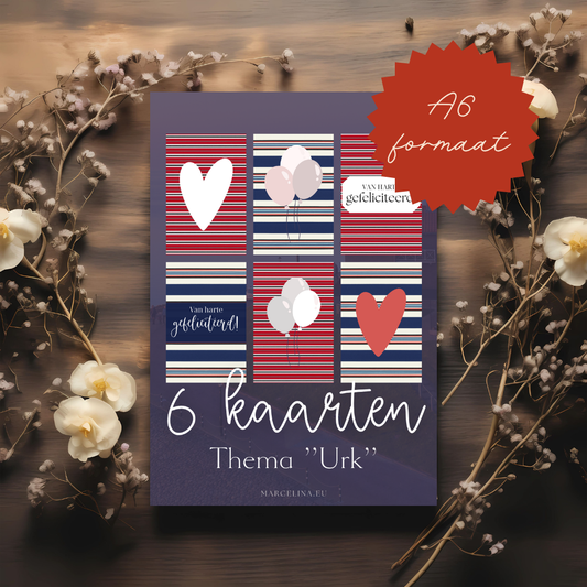 6 kleine kaartjes || Urk thema